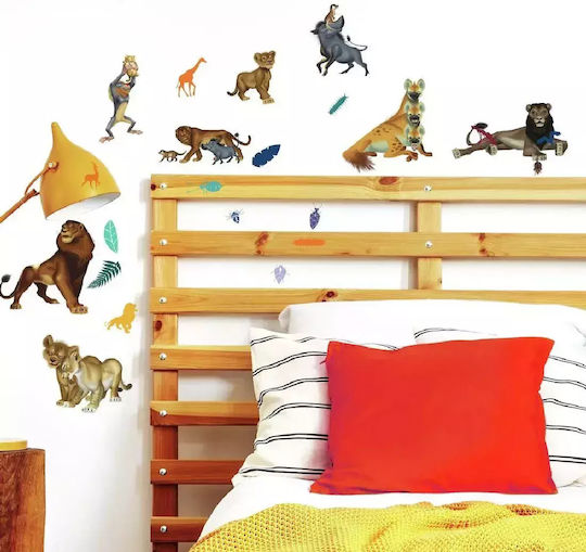 RoomMates Decor Παιδικό Διακοσμητικό Αυτοκόλλητο Τοίχου Lion King