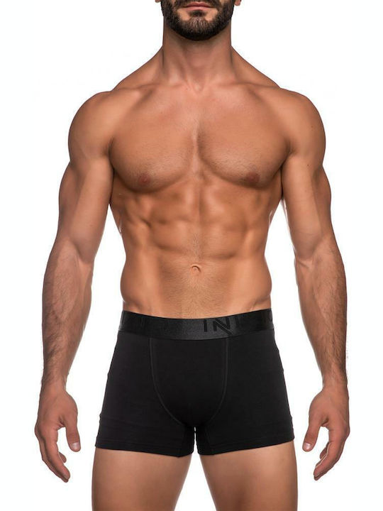 Inizio Men's Boxer Black