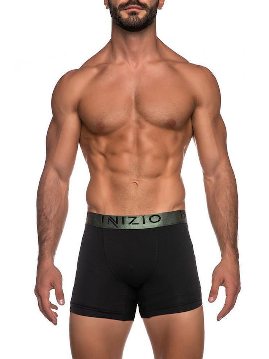 Inizio Men's Boxer Black/Khaki