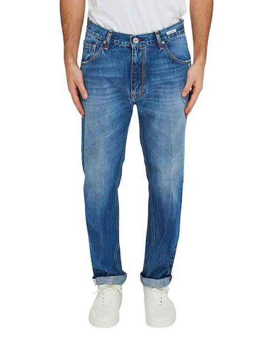 Uniform Jeans Pantaloni Blugi pentru Bărbați Lejer Fit Blue