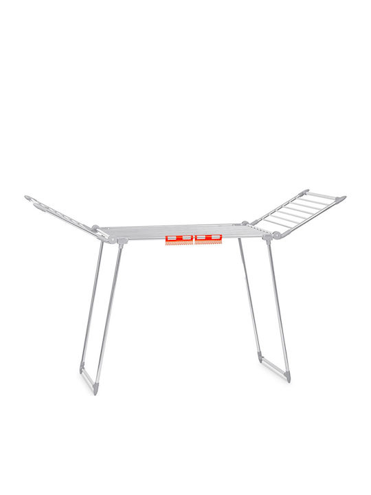 Clothes Dryer Metal Construction 2 Folding Arms Foldable Sturdy Non-slip Feet Large Drying Area 19 M
