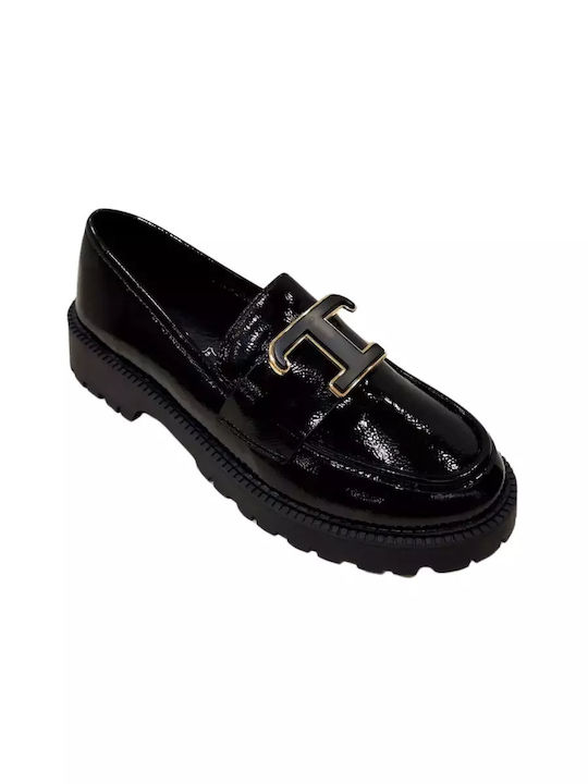 Γυναικεία Loafers σε Μαύρο Χρώμα