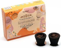 Θυμίαμα Κύπελο Ρητίνης Palo Santo & Sandalwood Goloka Resin Cups 6 Τμχ Θυμίαμα Κύπελο Ρητίνης Palo Santo & Sandalwood Goloka Resin Cups 6 Τμχ