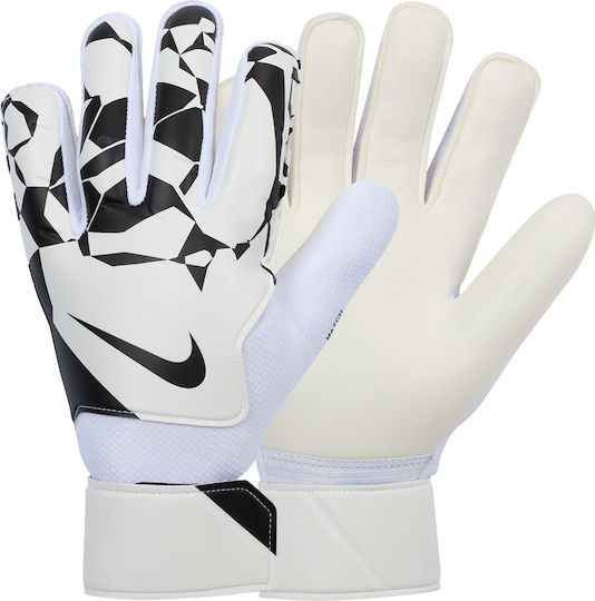 Nike Match Γάντια Τερματοφύλακα Ενηλίκων Λευκά