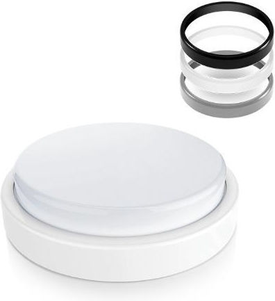 Fos me Wall-Mounted Outdoor Ceiling Light LED IP54 18W with Cool White Light