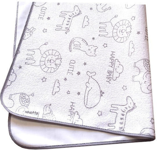 Ninetta Bebe Changing Pad Gray Gray 35x56cm.