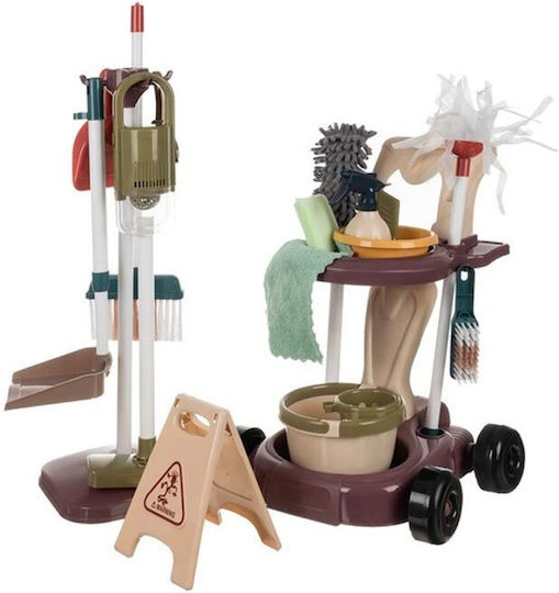18-in-1 Children's Cleaning Set with Ergonomic Handle Trolley Aria Trade