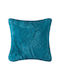 Silk Fashion Διακοσμητική Μαξιλαροθήκη Long Hair Sky Blue 45x45εκ.
