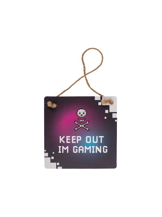 Out of the Blue Hanging Wall Decor Keep Out Mad...