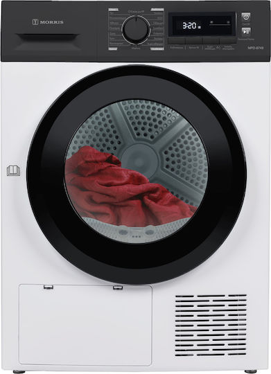 Morris MPD-8749 Στεγνωτήριο 8kg με Αντλία Θερμότητας
