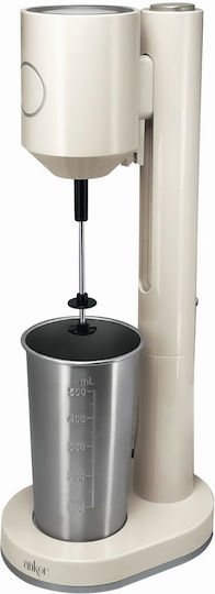 Ankor Milk Frother Tabletop 100W with 2 Speed Level Beige