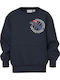 Kids Sweatshirt with Pockets Dark Blue