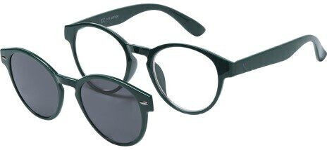 Apel Clip On Reading Glasses +3.00 with Magnet in Green Color