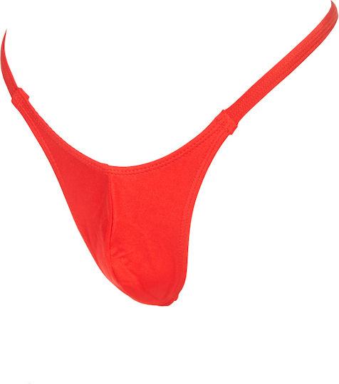 Comfort Ανδρικό Sexy String Κόκκινο