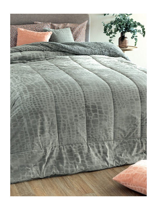 Palamaiki Duvet Cover Single 160x240cm Grey 720Gsm