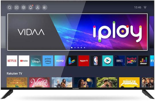 Smart Τηλεόραση 50" 4K UHD LED IPLAY6200-U HDR (2024) 50IPLAY6200-U