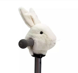 Scooter Handlebar Decoration White Rabbit