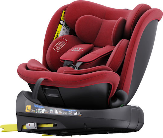 Buf Boof B-Joy Deluxe Autositz i-Size mit Isofix Rot 0-36 kg