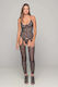 Milena by Paris Milena by Paris Sexy Bodystockings with Open Crotch Black