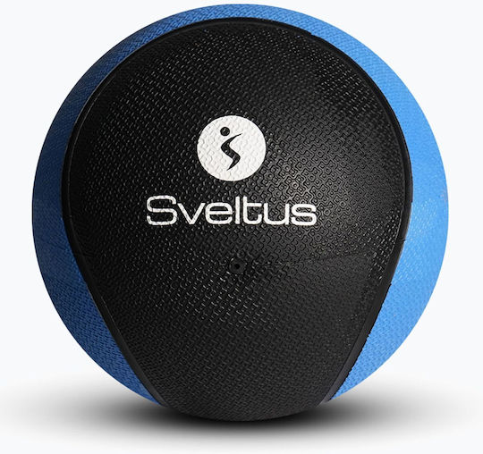 Sveltus Medicine Ball Rubber Black Blue 2kgs
