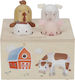 Little Dutch Животинче Little Farm от дърво със звуци за 12++ месеца
