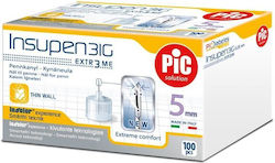 PiC Solution Insupen Βελόνες Ινσουλίνης 31G 100τμχ