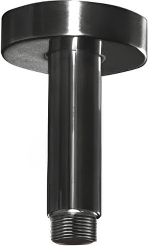 Eurorama Replacement Shower Arm Extension Black Brushed