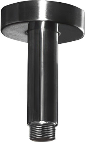 Eurorama Replacement Shower Arm Extension Black Brushed