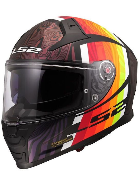 LS2 Vector II FF811 Freedom Mat Black/Chameleon...