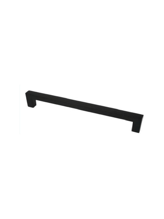 Marmouris Handle Furniture made of Metallic in Black Color 138mm (Center Distance 128mm) 10300152 1pcs