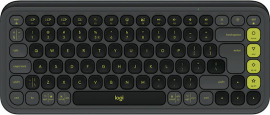 Logitech Pop Icon Wireless Bluetooth Keyboard Only English US Green