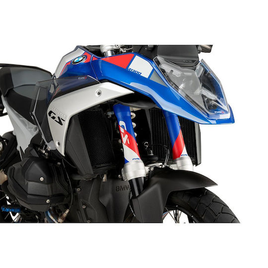 Puig Motorcycle Front Suspension Protectors Blue
