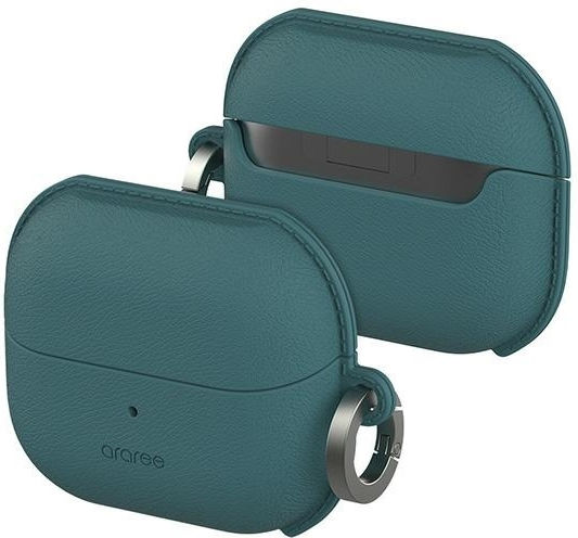 Araree Pops Hülle Silikon / Leder in Blau Farbe für Samsung Galaxy Buds 3 / 3 FE / 3 Pro