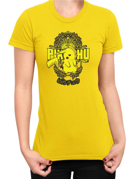 Women's T-shirt Japan Anime Manga Pokémon Pikac...