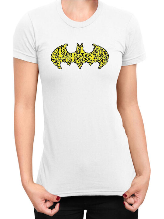 Women's Printed Blouse Tralala Batman White
