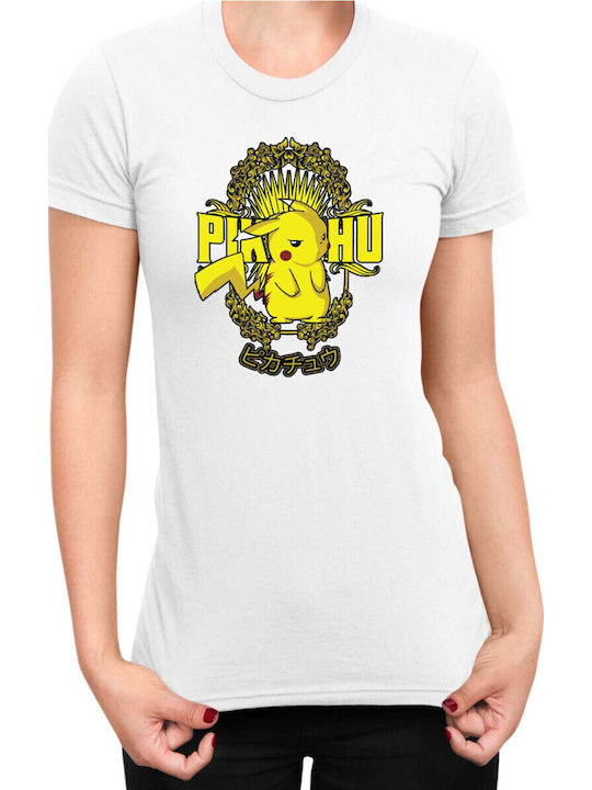 Women's T-shirt Japan Anime Manga Pokemon Pikac...