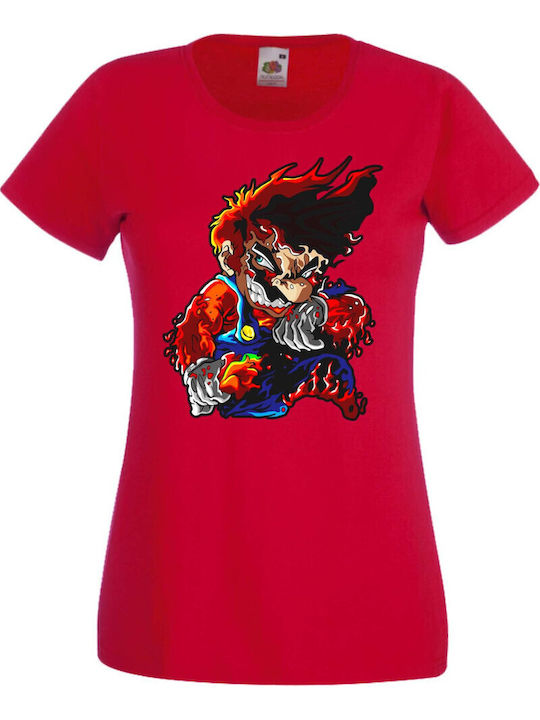 Damen Super Mario Nintendo Switch Flammenrotes ...