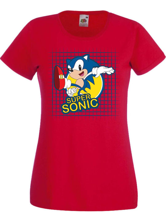 Дамска тениска Sonic Tales Knuckles Sonic Super...