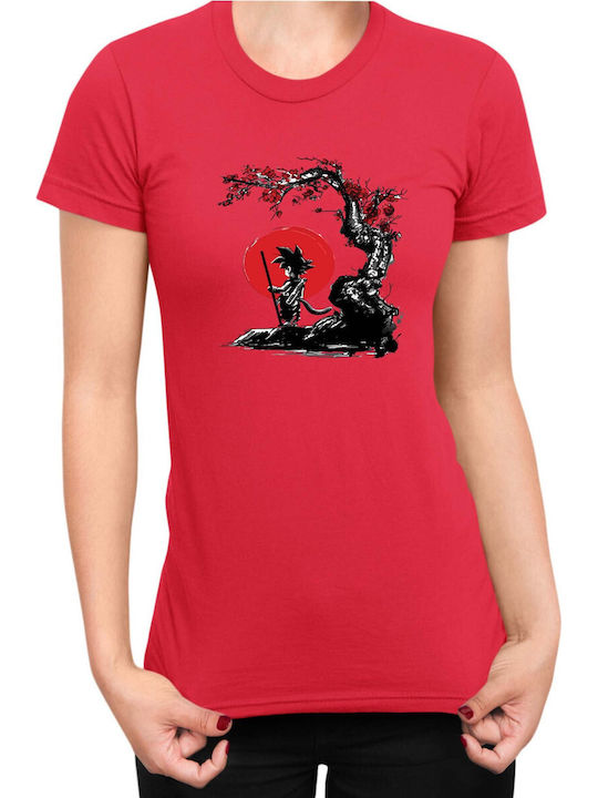 Women's Dragon Ball Z Tralala Goku T-shirt Japa...