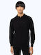 Polo Long Sleeve Sweater Black