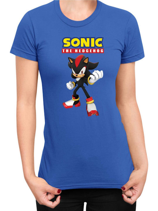 Women's Sonic Hedgehog Tralala Shadow 06 Blue T...