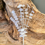 Christmas Branch White Plastic Sequin 56cm