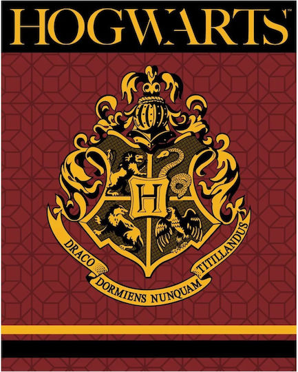 Harry Potter Κουβέρτα Fleece Πολύχρωμη 120x150εκ.