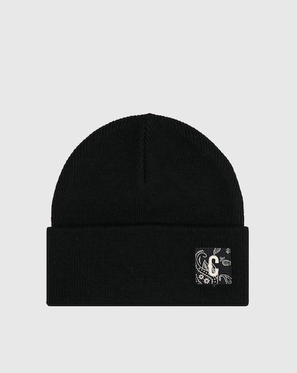 Beanie Ανδρικός Σκούφος Πλεκτός σε Μαύρο χρώμα