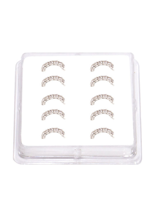 Ro-Ro Accessories Piercing pentru Nas din Argint Alb