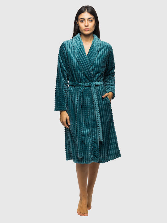 Koyote Winter Women's Robe Green