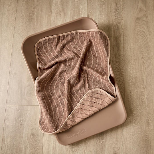 Подложка за повиване Leander Topper Matty Woodland Clay