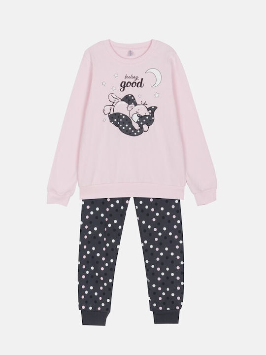 Dreams Kids Pyjamas Pink/carbon black