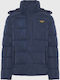 Jacket Puffer Navy Blue