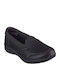 BeCool Women's Leather Black Slip-Ons